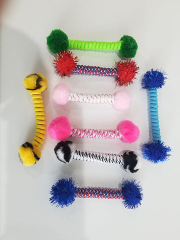 Curly Q  Assorted Colors (set of 2)