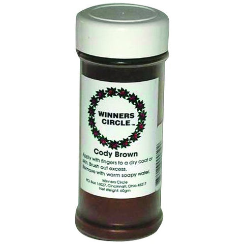 Winner Circle Powders - Ducky White, Almost Black & Cody Brown
